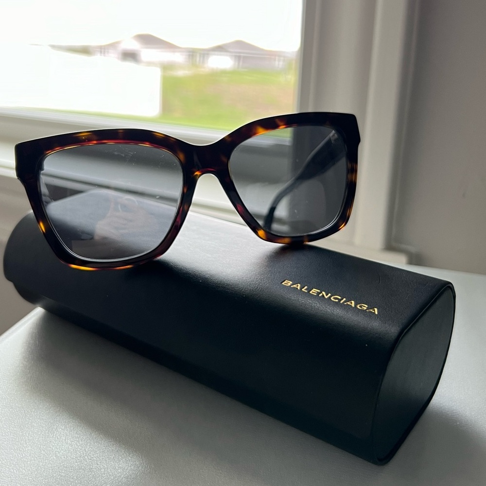 Balenciaga tortoiseshell Sunglasses